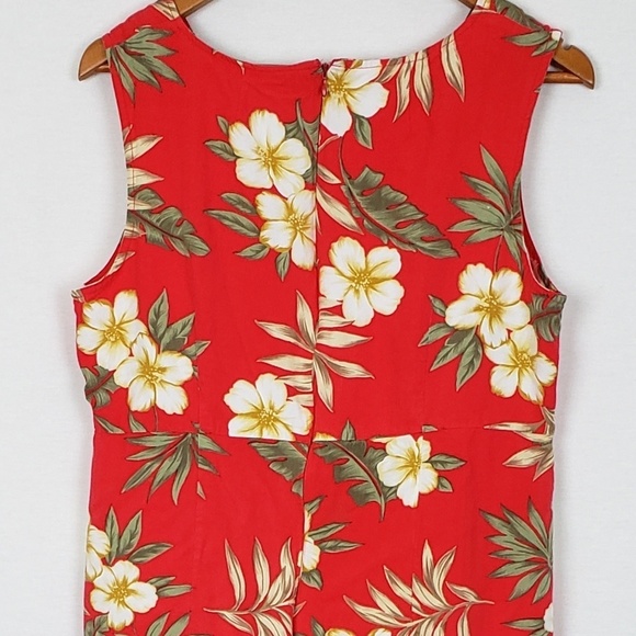 Tahiti Reef Club Tropical Floral Print Dress - Picture 5 of 6